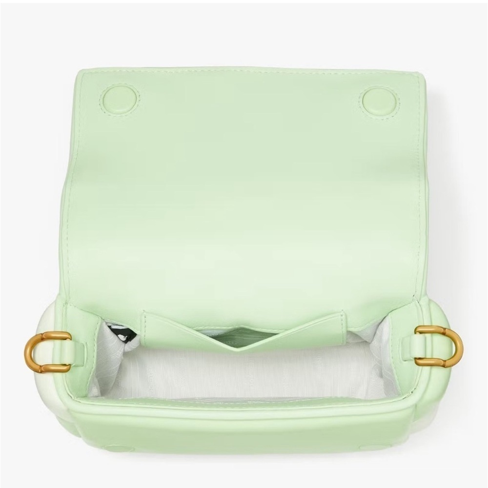 Kate Spade Boxy Colorblocked East-West Crossbody Bag, Serene Green Multi - Picture 7 of 7